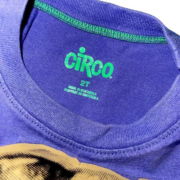 🔥 5 for $30 🔥 Circo Boys Skateboarding Dog Graphic T-shirt, 2T & 5T - Picture 2 of 2